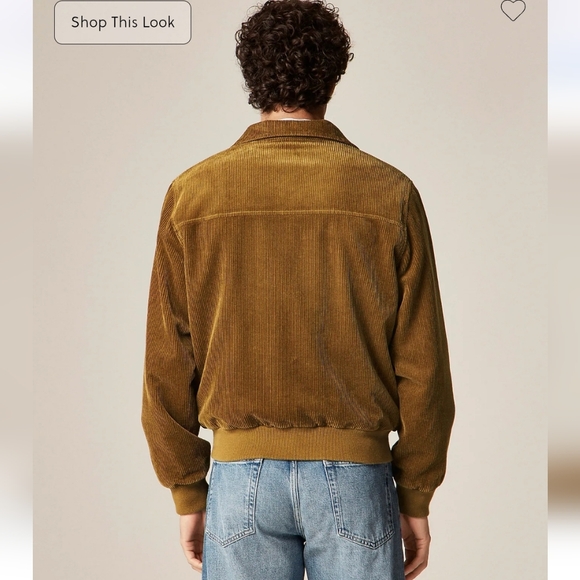 J. Crew Corduroy Jacket with wool-blend lining - pack khaki - Picture 2 of 13